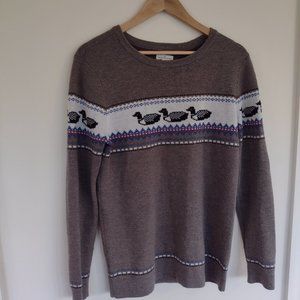 L.L. Bean Signature Loon Duck Sweater